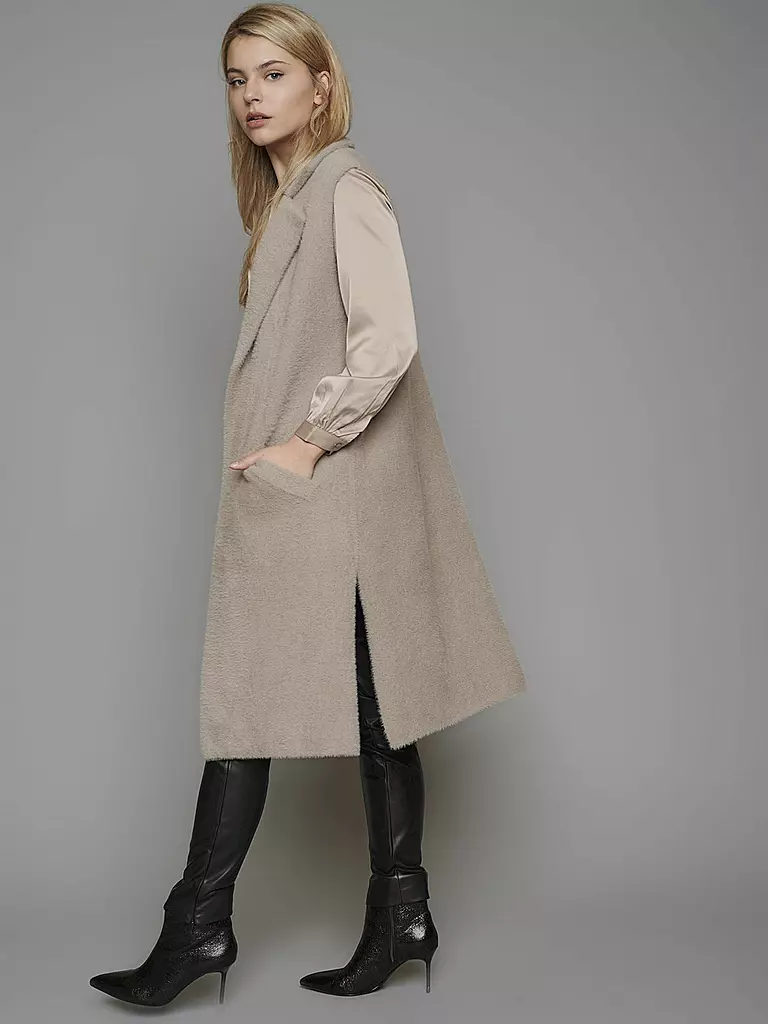 RINO&PELLE | Weste - Gilet Dallas | grau