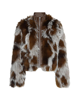 RINO&PELLE | Jacke in Felloptik VEA