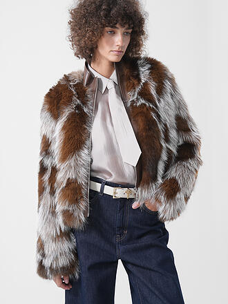 RINO&PELLE | Jacke in Felloptik VEA