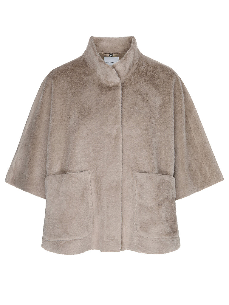 RINO&PELLE Jacke in Felloptik DEWI beige | 38