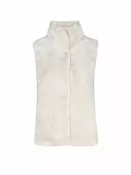 RINO&PELLE | Gilet in Felloptik LISON | creme