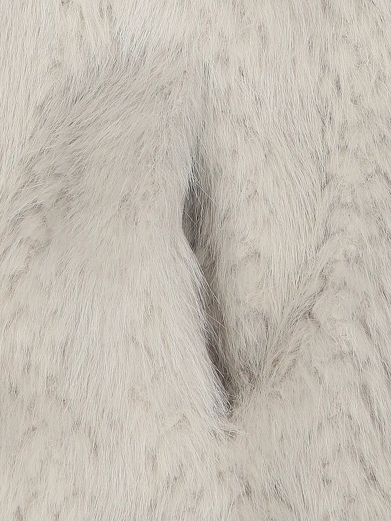 RINO&PELLE | Jacke in Felloptik  | Creme
