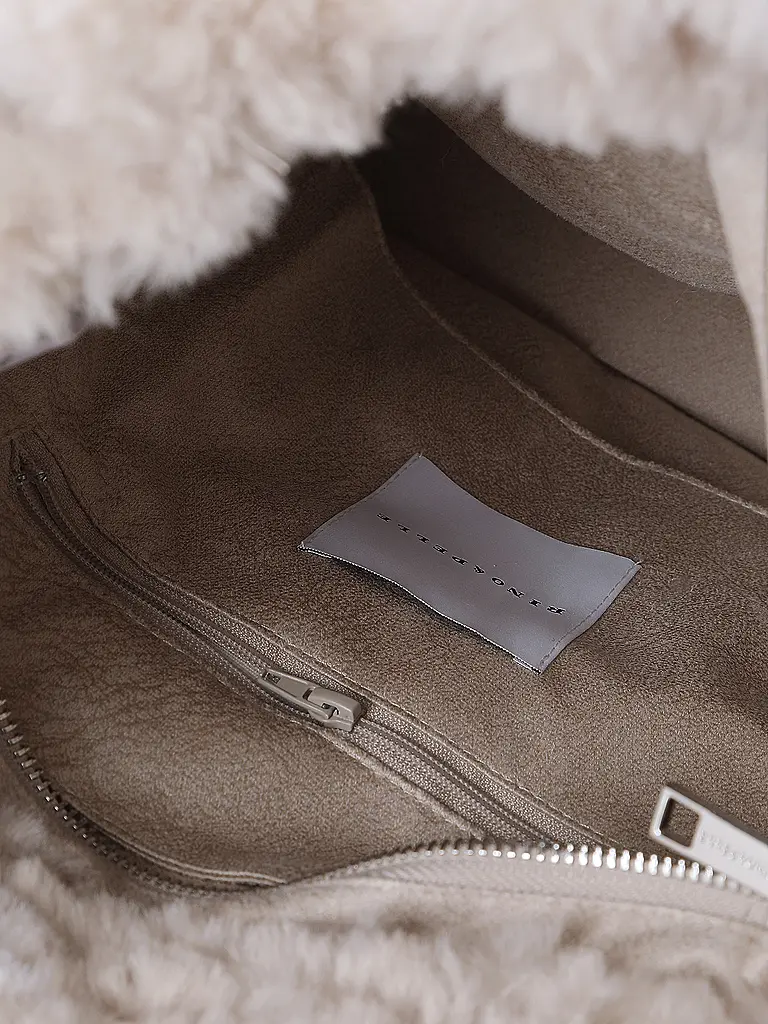 RINO&PELLE | Tasche - Shopper in Felloptik BRAX | creme