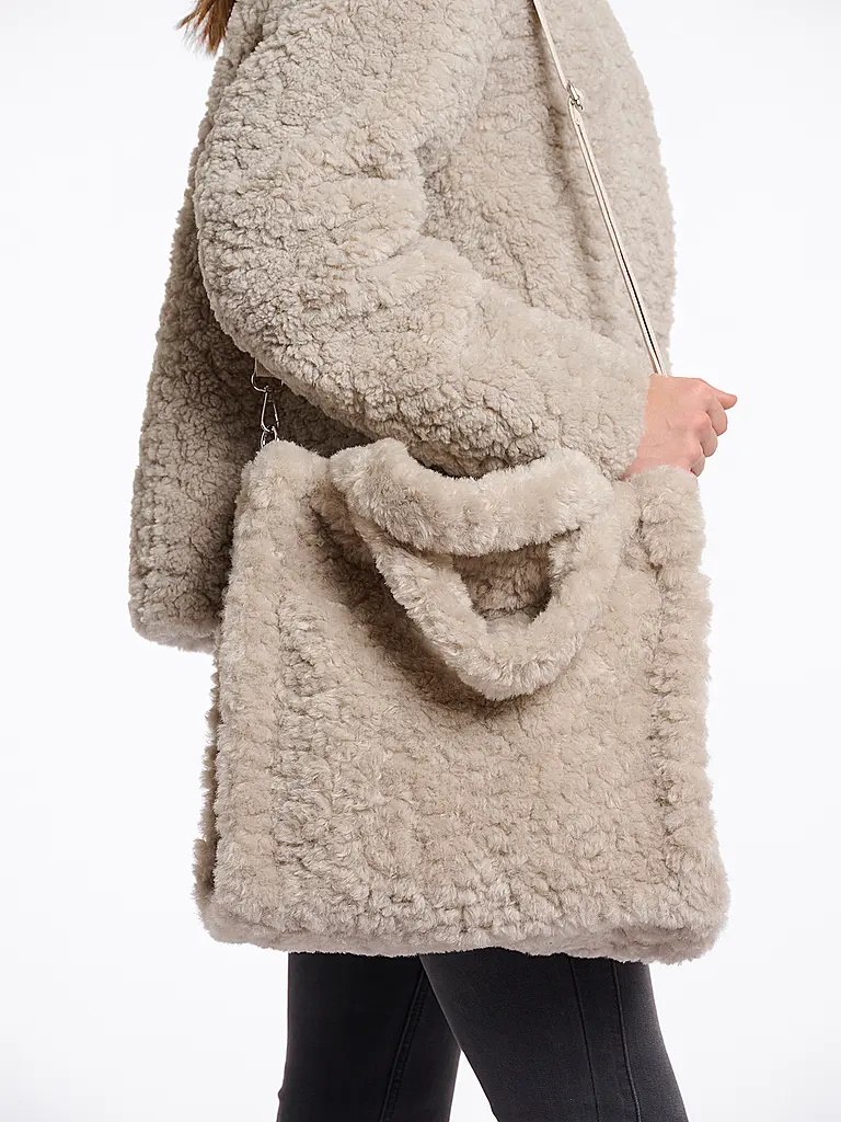 RINO&PELLE | Tasche - Shopper in Felloptik BRAX | creme