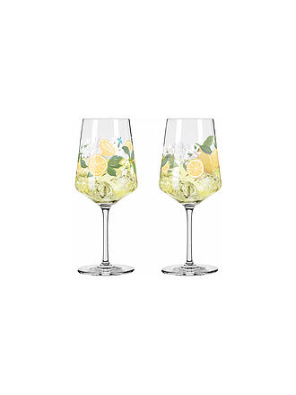 RITZENHOFF | Aperitifglas 2er Set SOMMERTAU LIMONCELLO F25 Gelb