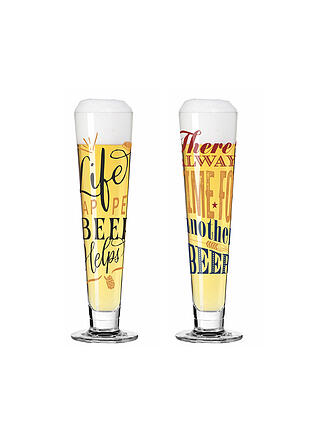 RITZENHOFF | Bierglas 2er Set HELDENFEST F25 Bunt