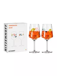 RITZENHOFF | Aperitifglas 2er Set SOMMERRAUSCH DELUXE #19 und #20 Christine Kordes | bunt