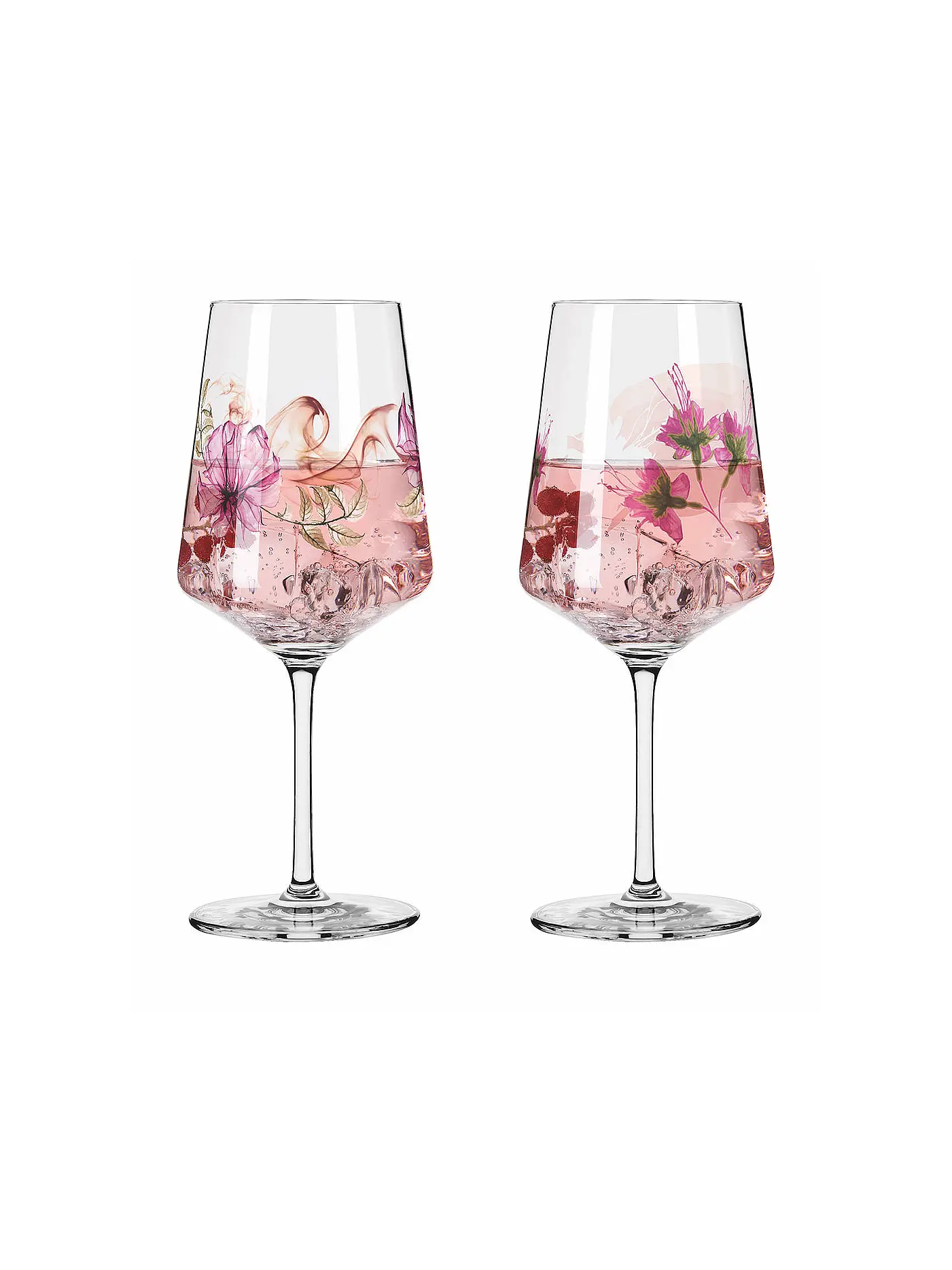 RITZENHOFF | Aperitifglas 2er Set Sommersonett Doro von Rüden/Sonja Eikler 2022 | rosa