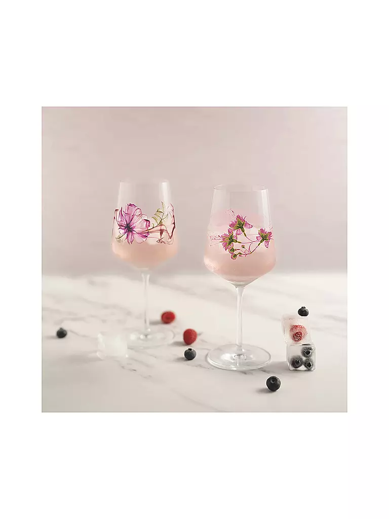 RITZENHOFF | Aperitifglas 2er Set Sommersonett Doro von Rüden/Sonja Eikler 2022 | rosa