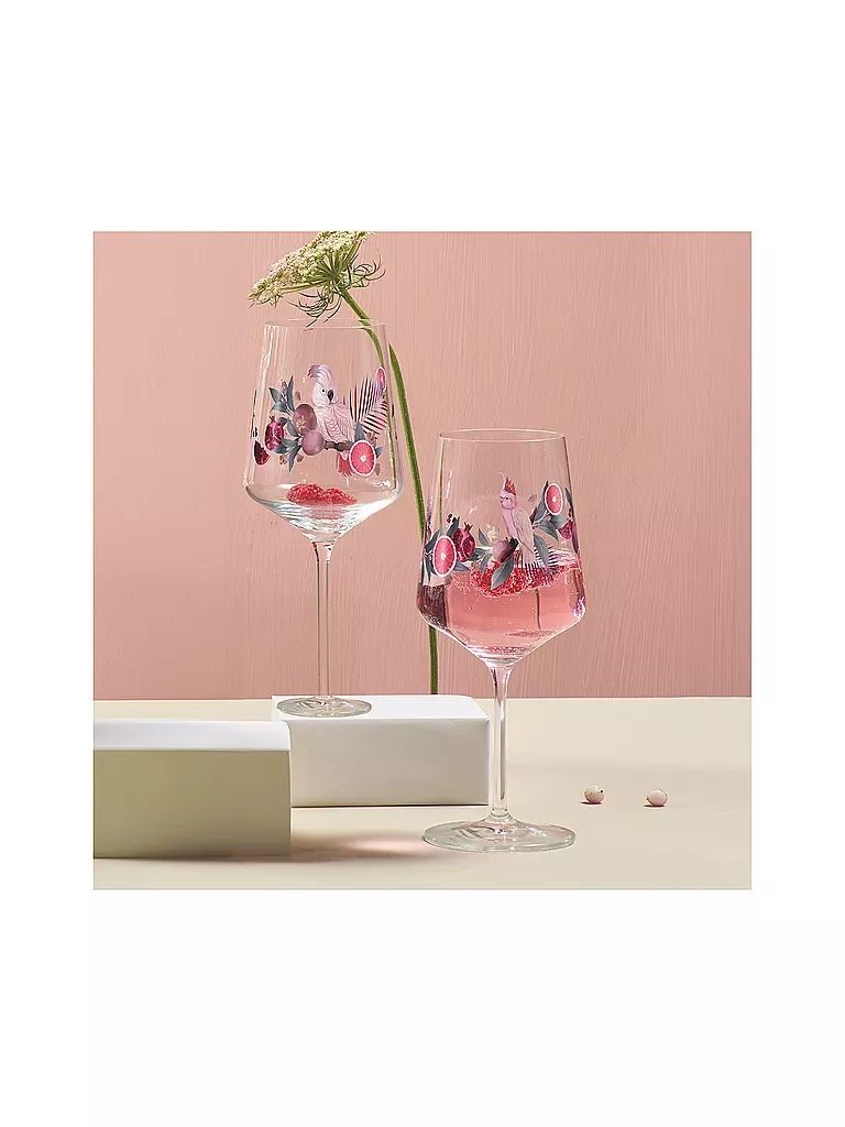 RITZENHOFF | Aperitifglas 2er Set SOMMERSONETT Ramona Richter 2024 | rosa