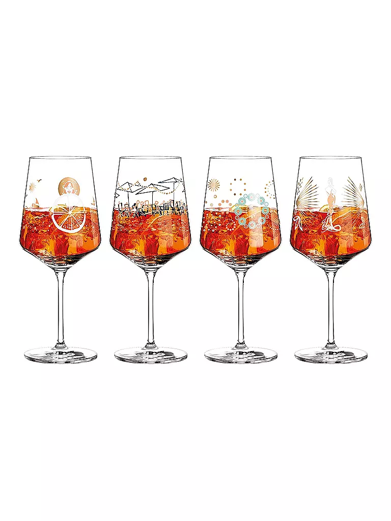 RITZENHOFF | Aperitifglas 4er APERIZZO 544ml | orange