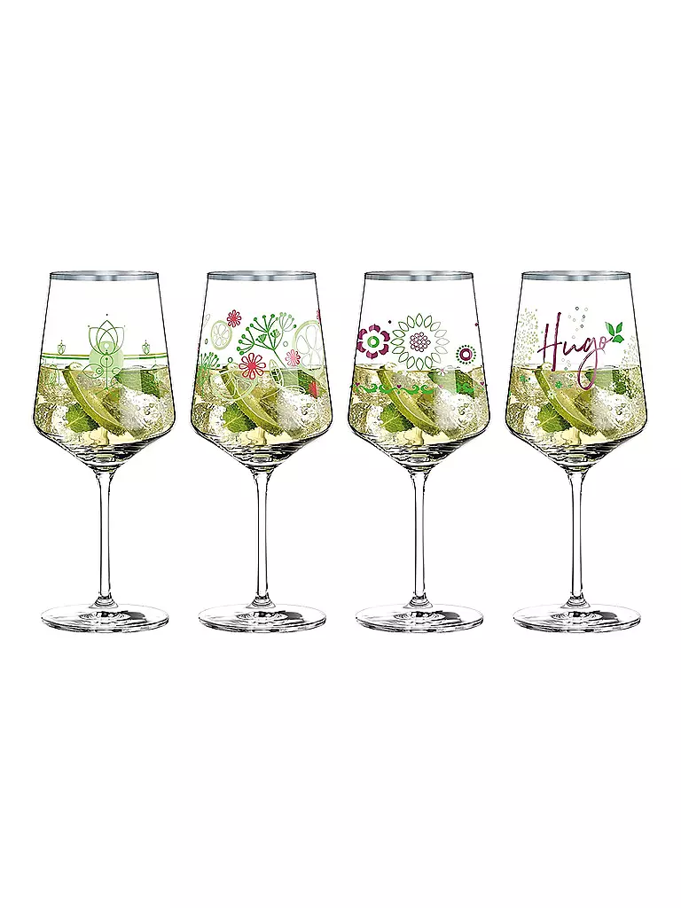 RITZENHOFF | Aperitifglas 4er Set HUGO R. 544ml | grün