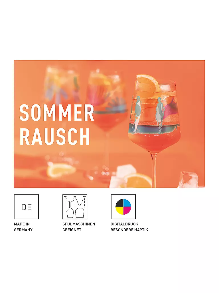 RITZENHOFF | Aperitifglas Set 4er SOMMERRAUSCH Aperizzo | orange