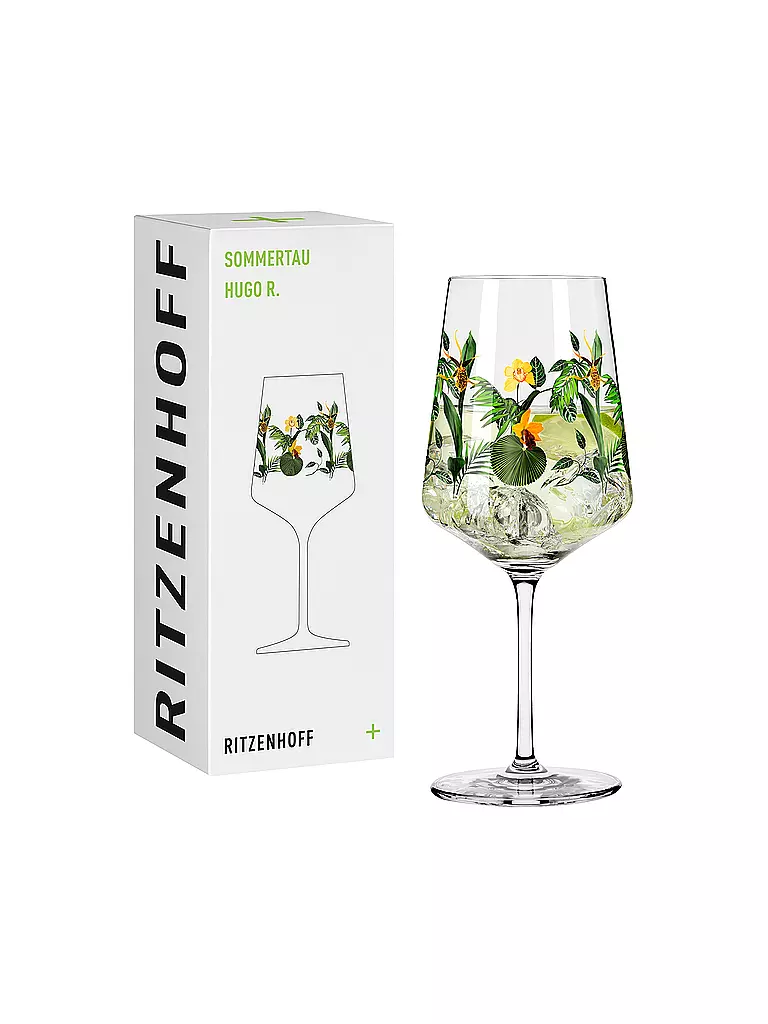 RITZENHOFF | Aperitifglas SOMMERTAU HUGO #16 Ritzenhoff Design Team 2023 | bunt