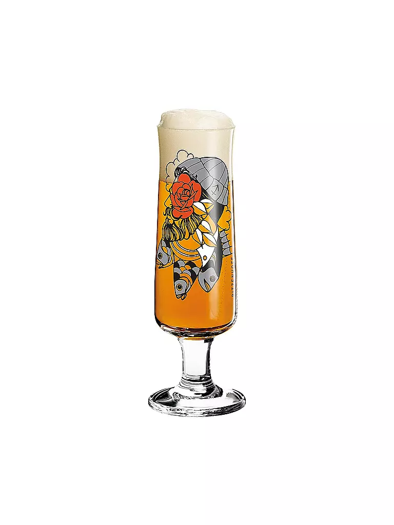 RITZENHOFF | Beer Bierglas von Tobias Tietchen (Fisherman) | bunt