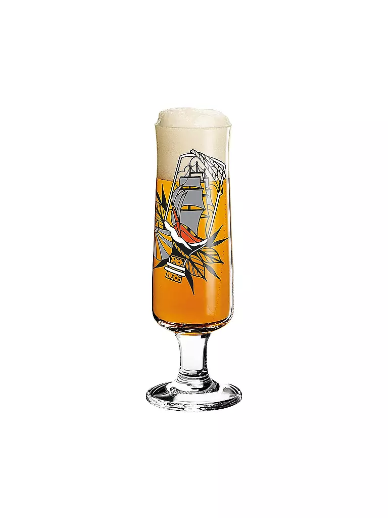 RITZENHOFF | Beer Bierglas von Tobias Tietchen (Impossible Bottle) | bunt