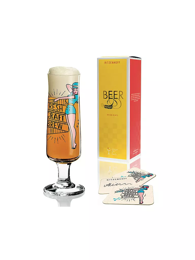 RITZENHOFF | Beer Design Bierglas "Alice Wilson" Frühjahr 2018 3220035 | bunt