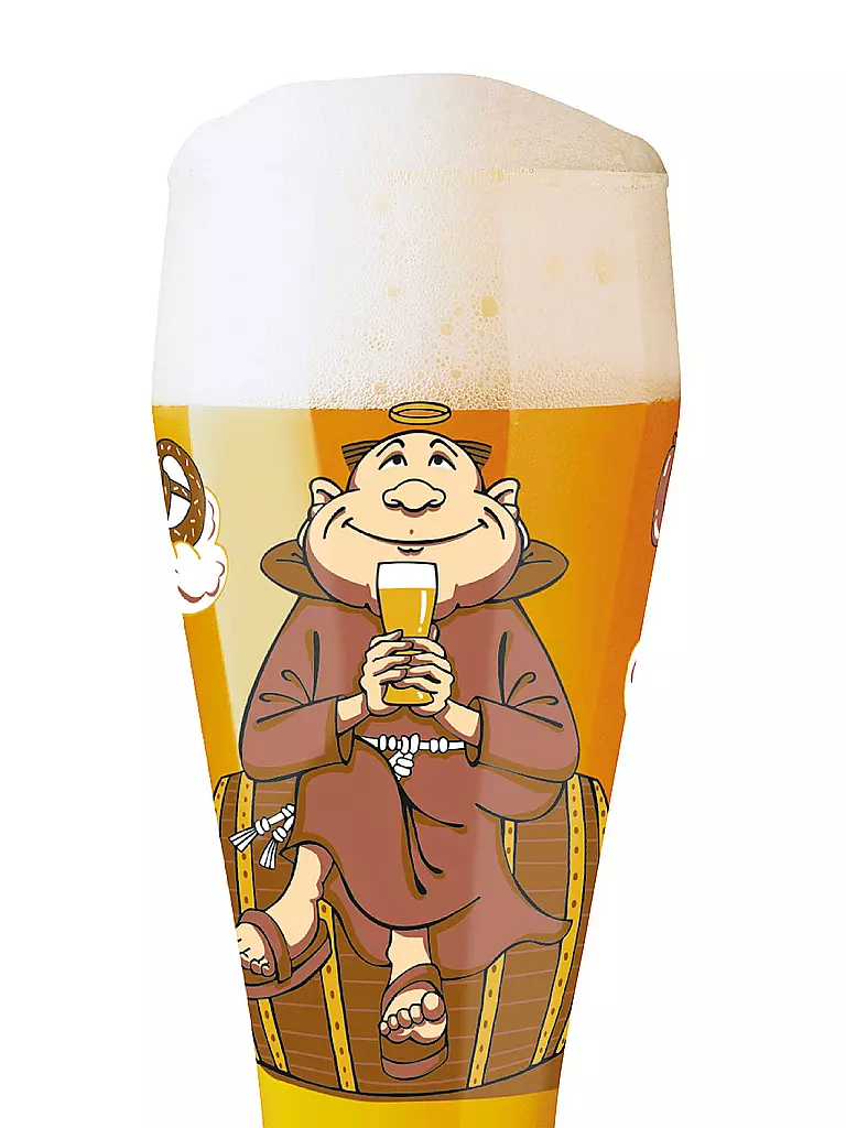 RITZENHOFF | Biergläser Set 2er Weizenbier 2x645ml | bunt