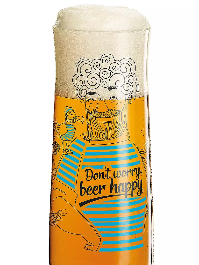 RITZENHOFF | Bierglas 2er Set Beer 390ml | bunt