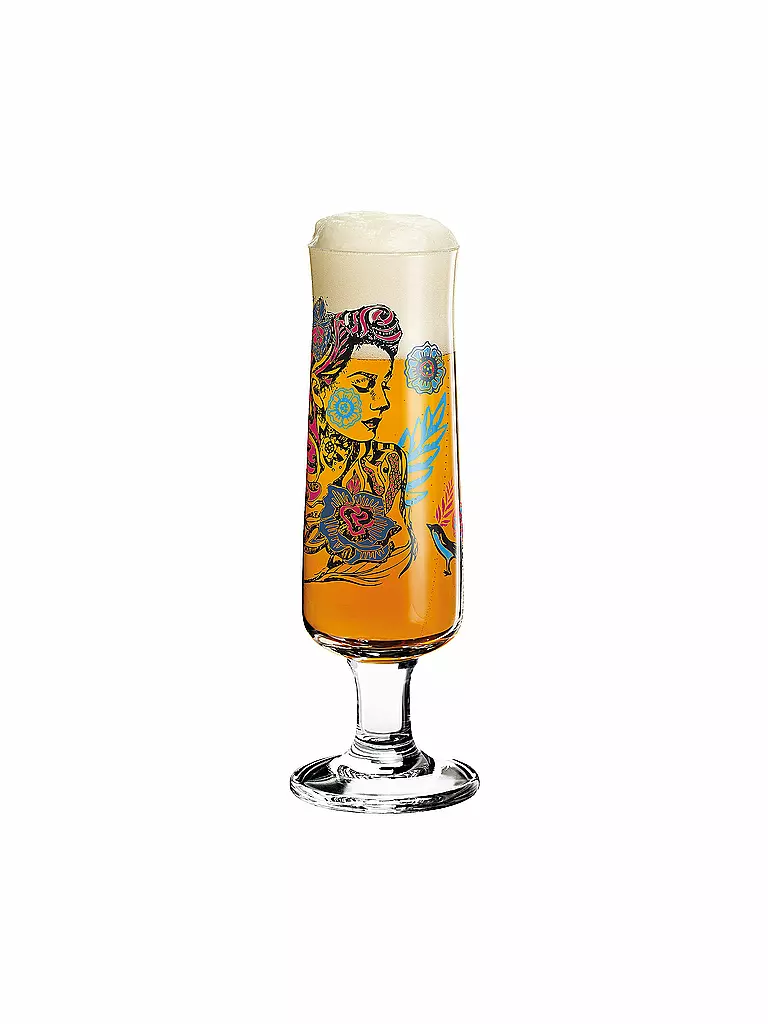 RITZENHOFF | Bierglas 4er Set Pils Werner Bohr | bunt