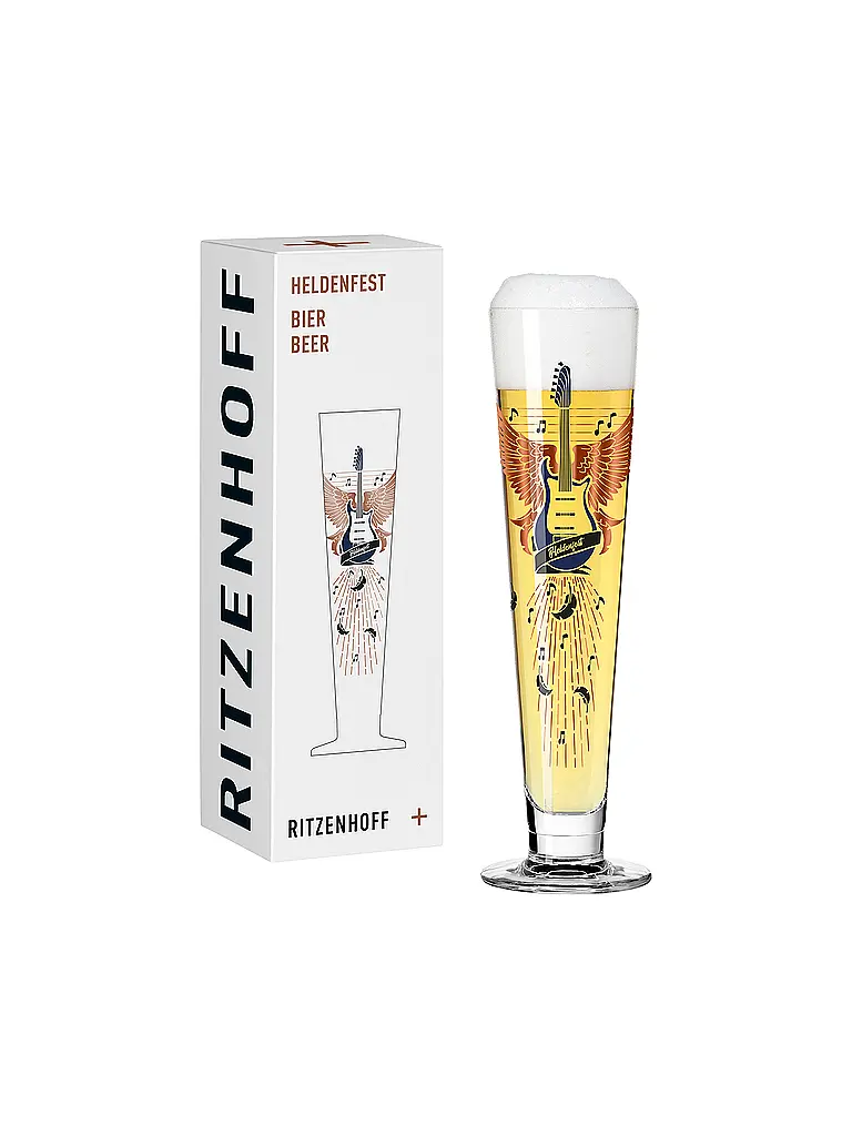 RITZENHOFF | Bierglas HELDENFEST # 17 /12 Behnke | 