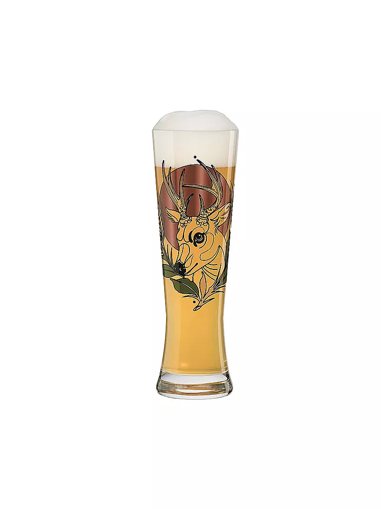 RITZENHOFF | Black Label Weizenbierglas-Set von Tobias Tietchen (Stag & Fox) | schwarz