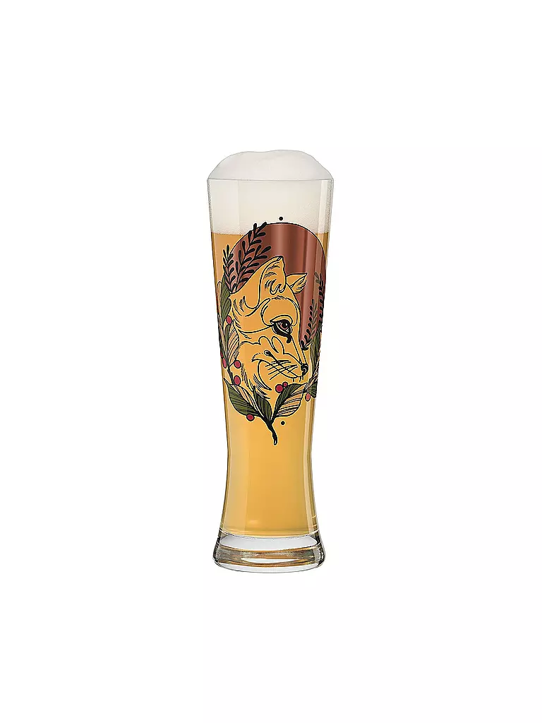 RITZENHOFF | Black Label Weizenbierglas-Set von Tobias Tietchen (Stag & Fox) | schwarz