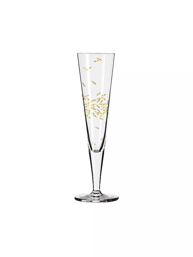 RITZENHOFF | Champagner Glas 2er Set GOLDNACHT Duett | gold