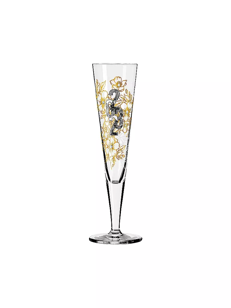 RITZENHOFF | Champagnerglas Brillantnacht 2023 Celebration | gold