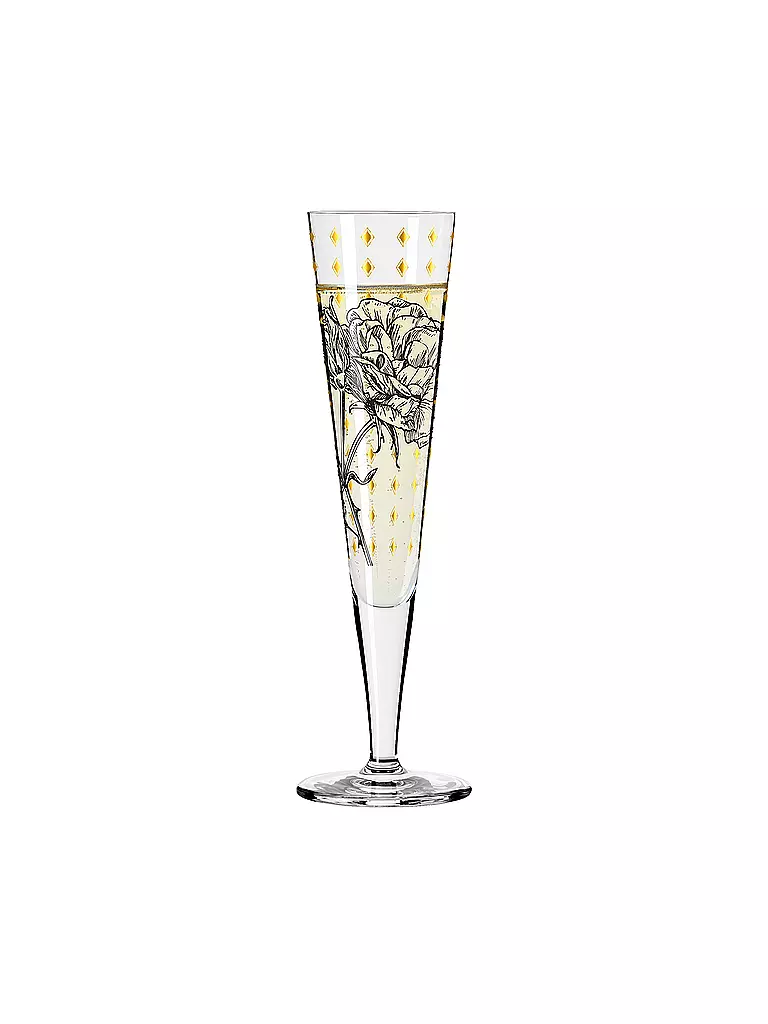 RITZENHOFF | Champagnerglas Goldnacht Champus #30 Lisa Hofgärtner 2023 | gold