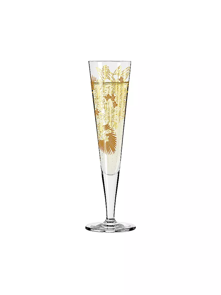 RITZENHOFF | Champagnerglas Goldnacht Champus #32 Maggie Enterrios 2023 | gold