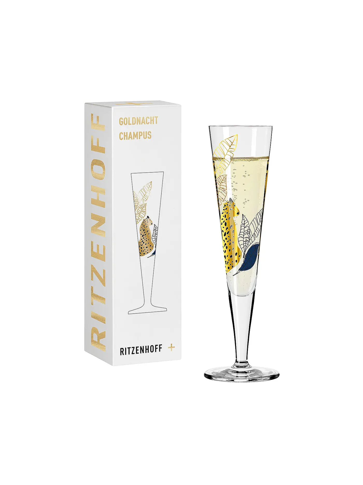 RITZENHOFF | Champagnerglas Goldnacht Champus #33 Concetta Lorenzo 2023 | gold