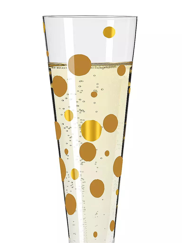 RITZENHOFF | Champagnerglas Goldnacht Champus #41 Andrea Arnolt 2024 | gold