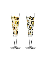 RITZENHOFF | Champagnerglas Goldnacht Champus 2er Set Duett Leo Gold | Gold