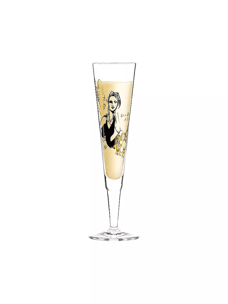 RITZENHOFF | Champus Champagnerglas von Peter Pichler (La Parisienne) | gold
