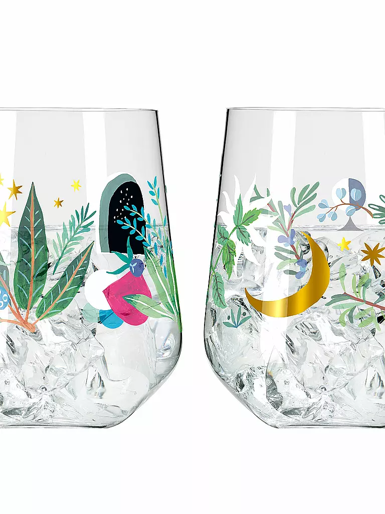 RITZENHOFF | Gin Tumbler 2-er Set BOTANIC GLAMOUR #7 #8 Good Wives | bunt