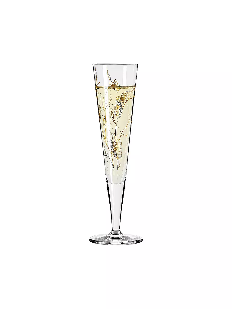 RITZENHOFF | Goldnacht Champus Champagnerglas #7 Marvin Benzoni 2020  | gold