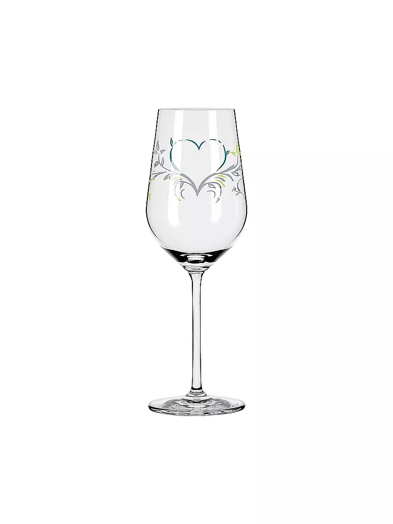 RITZENHOFF | Herzkristall Weissweinglas #1 Dorian Kurz 2014 | weiß