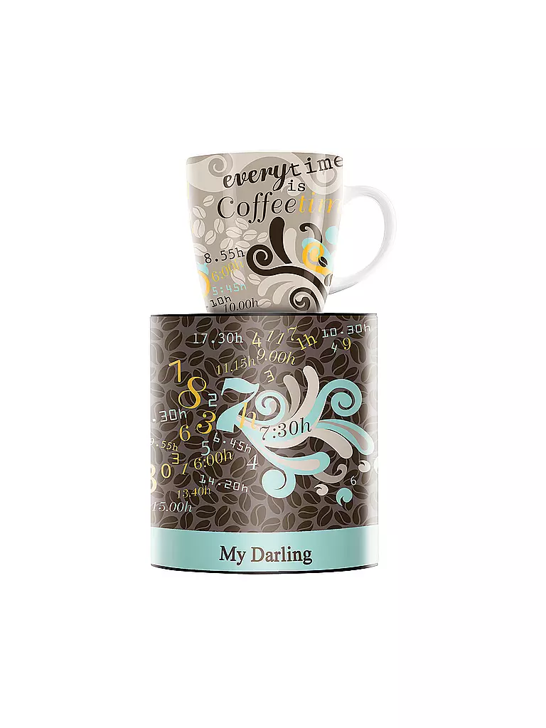 RITZENHOFF | My Darling Design Kaffeebecher - Claudia Schultes (CoffeeTime) | bunt