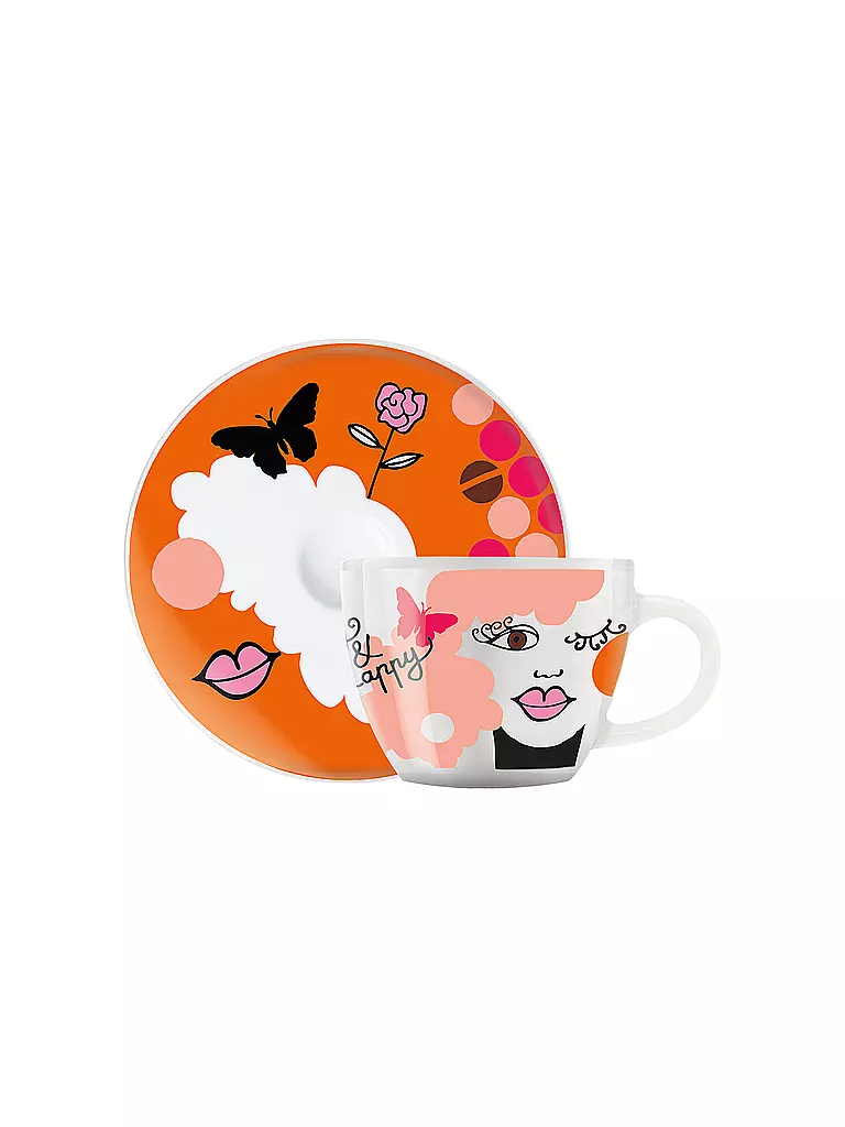 RITZENHOFF | My Little Darling Design Espressotasse mit Untertasse - Ingrid Robers (Frühjahr 2015) | bunt