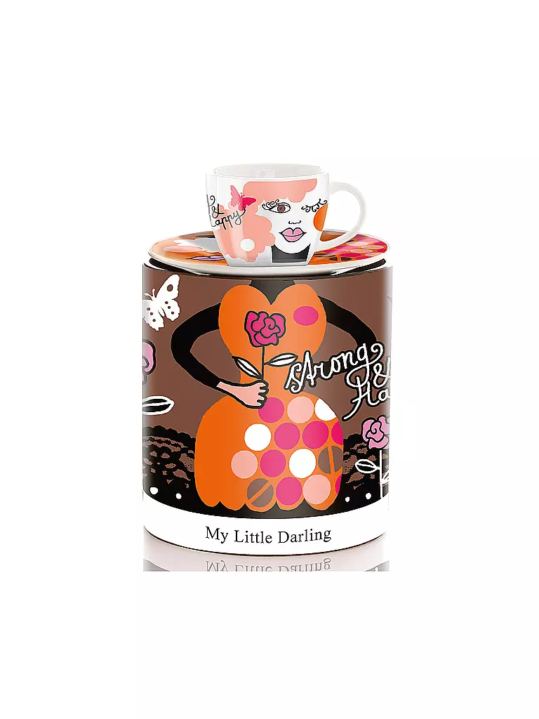 RITZENHOFF | My Little Darling Design Espressotasse mit Untertasse - Ingrid Robers (Frühjahr 2015) | bunt