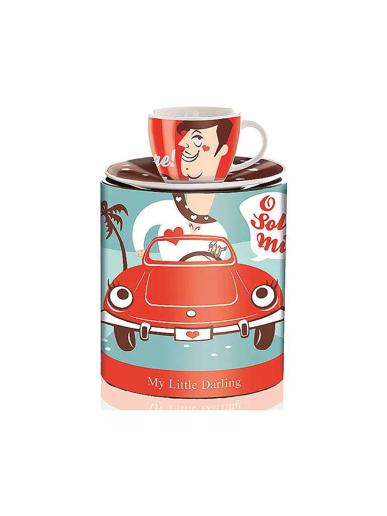 RITZENHOFF | My Little Darling Design Espressotasse mit Untertasse - Sabine Gebhardt (Herbst 2015) | bunt