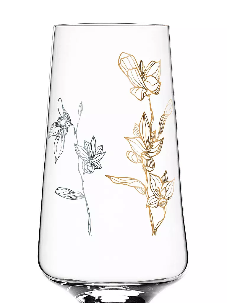 RITZENHOFF | Prosecco Proseccoglas von Marvin Benzoni (Orchids) | gold