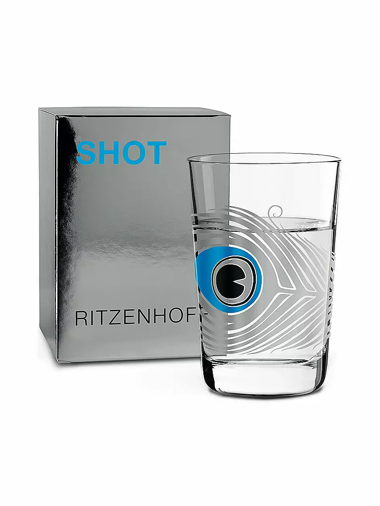 RITZENHOFF | Schnapsglas "Shot - Sonia Pedrazzini Peacock" Frühjahr 2018 3560003 | silber