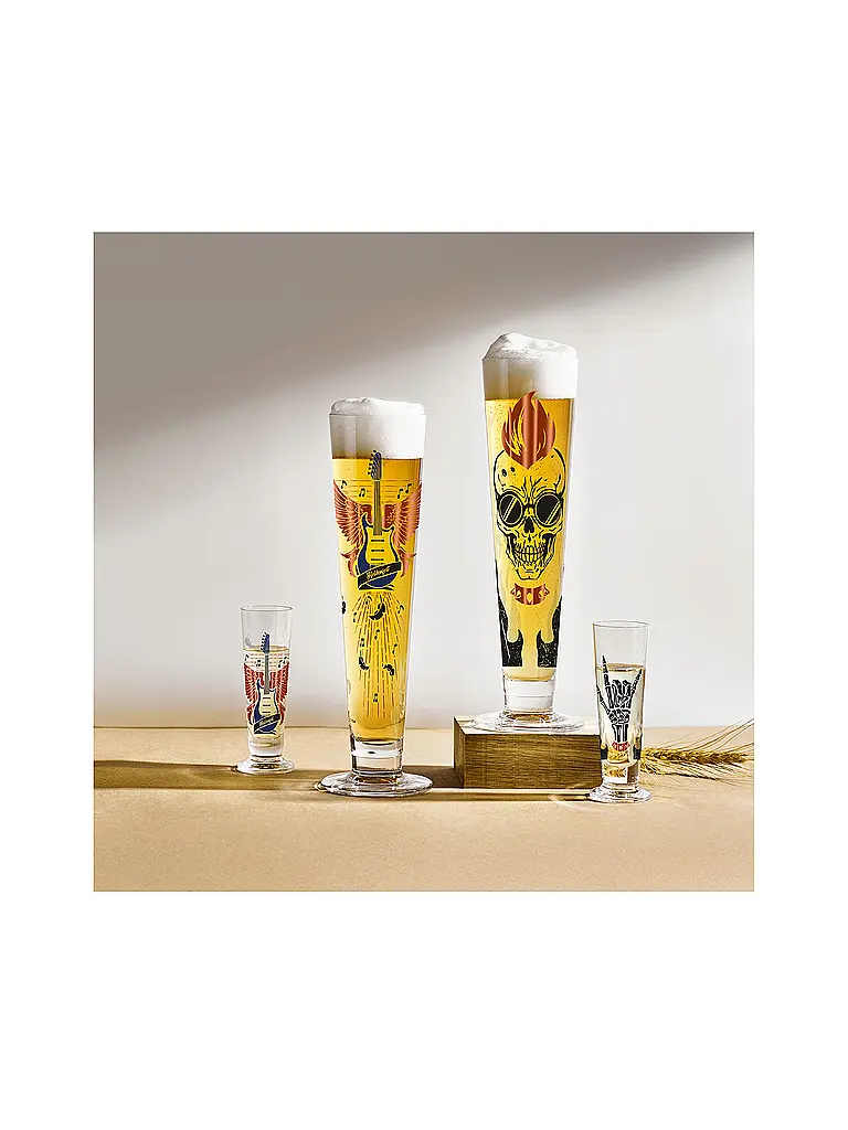 RITZENHOFF | Schnapsglas Heldenfest  #18 / 12 40ml Sprenger-Piper | Bunt