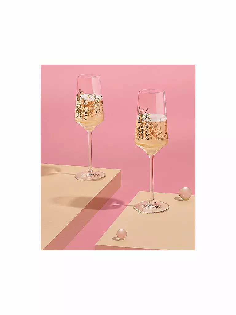 RITZENHOFF | Sektglas - Proseccoglas Rosehauch Set 2er Si Scott 2021 | gold