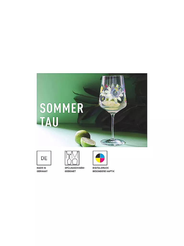 RITZENHOFF | Sommertau Aperitifglas 2022 #12  | bunt