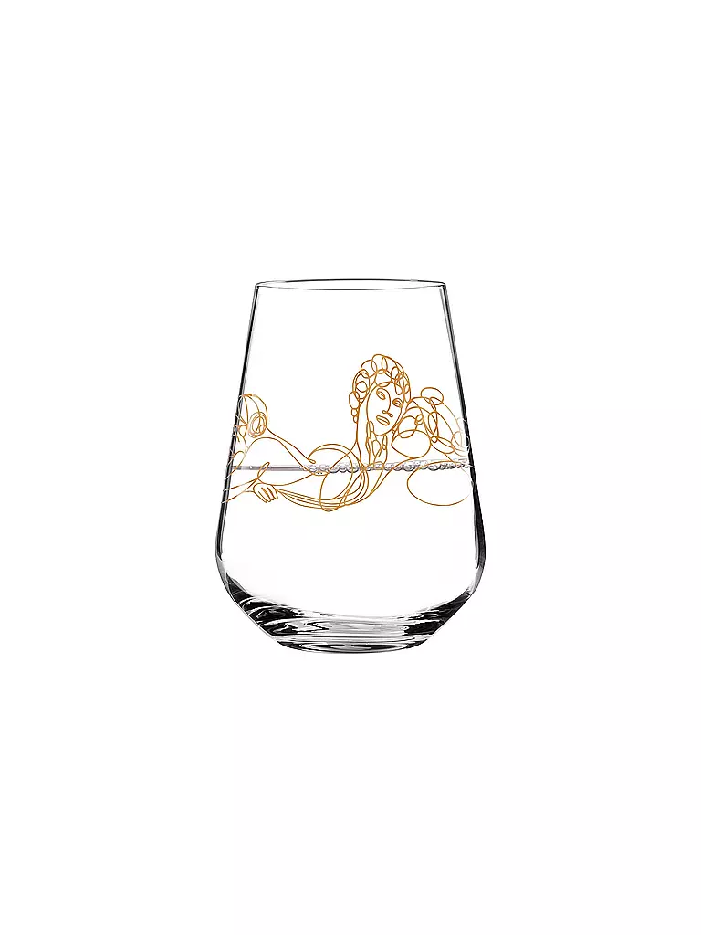 RITZENHOFF | Wasserglas-Set von Burkhard Neie (Dionysos & Pan / Zeus & Semele) | gold