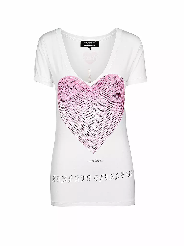 ROBERTO GEISSINI | T-Shirt | weiß
