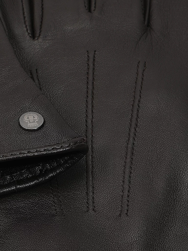 ROECKL Lederhandschuhe  braun | 8